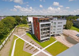 architect appartementen appartementengebouw hoogbouw woningbouw herstructurering Triade Castricum BBHD architecten