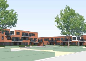 architect jongerenwoningen BENG appartementen sociale huurwoningen Saturnusgeel Zoetermeer BBHD architecten